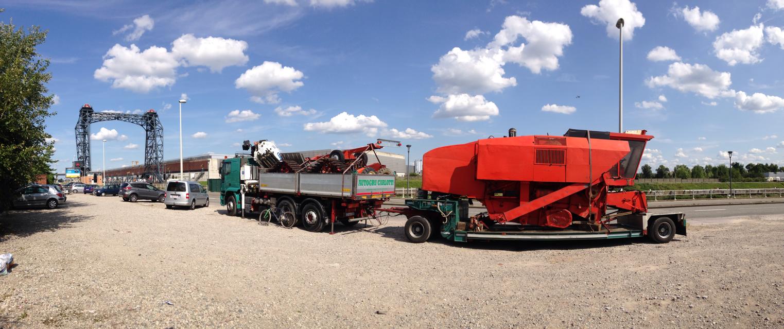 spostamento macchinari